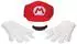 Disguise Mario Super Mario Bros Accessory Kit white/red