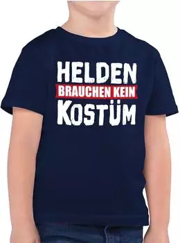 Shirtracer Heroes Don't Need a Costume Kinder T-Shirt (PV-61611513) royalblau