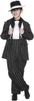 Smiffy's Gangster-Kostüm für Jungen