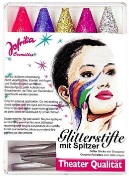 Jofrika Schminkstifte-Set Glitterfarben