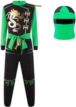 Katara Ninja Kostümanzug 1771 grün/schwarz