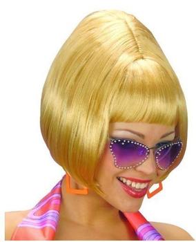 Widmannsrl Perücke Partygirl der 70er Jahre, blond