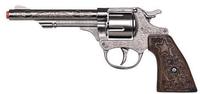 Gonher Revolver Cowboy 20 cm silber