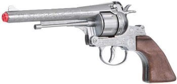 Gonher Revolver Peco Zink Antik mit Langlauf