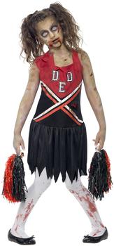 Smiffy's Kinderkostüm Zombie Cheerleader