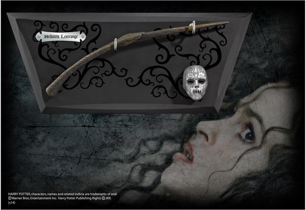 The Noble Collection Harry Potter - Bellatrix Lestranges Zauberstab Display