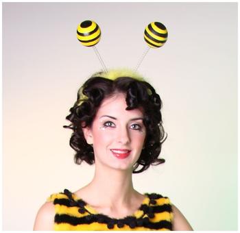 Festartikel Müller Bienen-Kopfbügel mit Fühlern