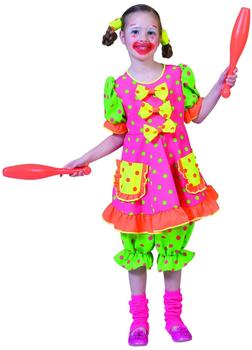 Funny Fashion Clown Girl Fluo