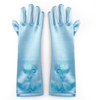 Katara Prinzessin Elsa Handschuhe Blau