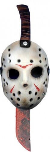 Rubie's Jason Mask & Machete Friday the 13th (8785)