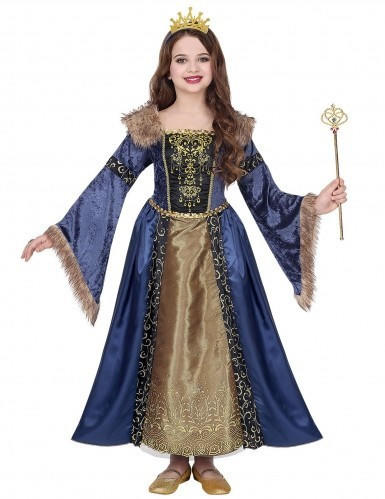 Widmannsrl Medieval winter queen costume (8-10 years)
