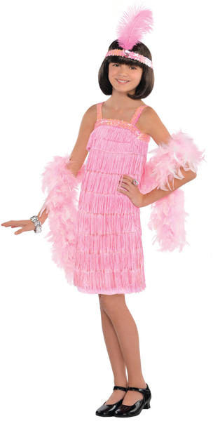 Amscan Child Costume Pink Flapper