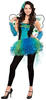 (PKT) (999457) Child Girls Peacock Diva Costume (10-12yr)
