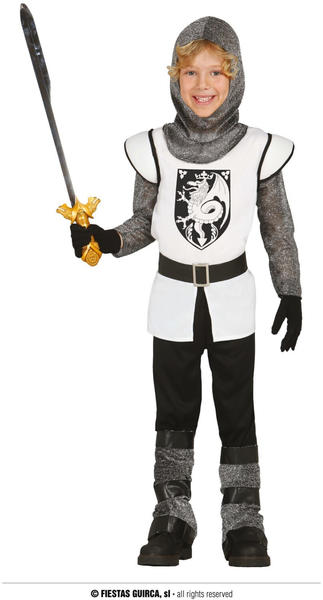 Guirca medieval knight child dress up costume