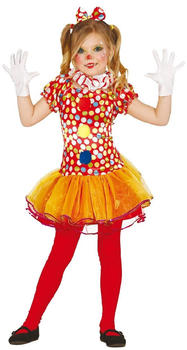 Guirca female clown child dress up costume