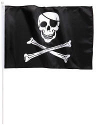 Widmannsrl Piratenfahne mit Halter