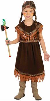 Guirca female native american child dress up costume