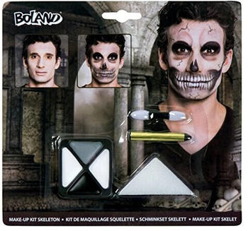 Boland Halloween Make-Up Set Scary Skeleton (7 pcs)