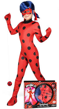 Vegaoo Ladybug Miraculous Kostüm-Set für Kinder 12-14 Jahre