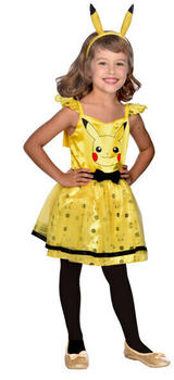 Amscan Kinderkostüm Pokémon Pikachu-Kleid