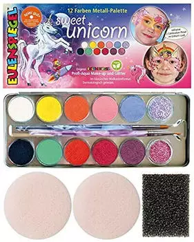 Eulenspiegel Schminkpalette Sweet Unicorn, vegan
