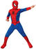 Rubie's Spiderman Kostüm für Kinder, mit Stiefelüberzug, offizielle Stoffmaske, Marvel Film, Kostüm für Halloween, Weihnachten, und Geburtstag