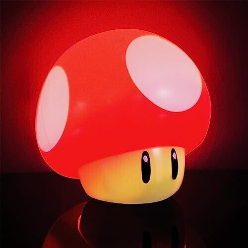Paladone Super Mario Toad Lamp Red