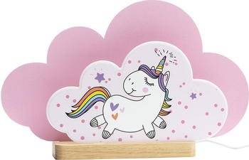 Elobra Tischleuchte Einhorn Babsy rosa