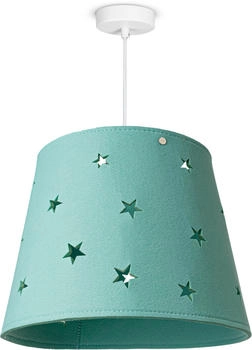 Paco Home Pendelleuchte Sterne Jungen Pendelleuchte, Blau