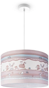 Paco Home Deckenlampe Feuerwehr Straße Polizei E27 Weiß, Design 3 (Ø45,5 cm)
