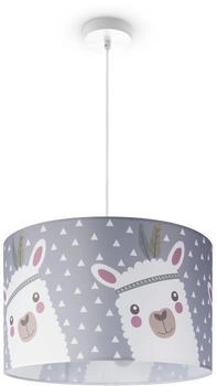 Paco Home Deckenlampe Feuerwehr Stra&szlig;e Polizei E27 Wei&szlig;, Design 8 (&Oslash;45,5 cm)
