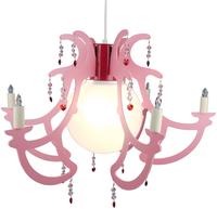 niermann H&auml;ngeleuchte "L&uuml;ster Rosata" E27 1 Stk. Kinderzimmer, Kinderlampe
