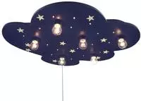 niermann Deckenleuchte "Wolke, Kinderlampe, Kinderzimmer" E14 1 Stk. Deckenleuchte