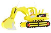 Elobra Pendelleuchte BAGGER BODO, Kinderzimmerleuchte, 2x E27, gelb ELO-128428
