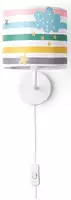 Paco Home Wandleuchte "Tweet 462" E14 Lampe Kinderzimmer Stecker &acirc;&circ;&hellip;18cm...
