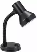 Brilliant unior Tischlampe Energiesparlampe, Gl&uuml;hlampe E27 40W Schwarz