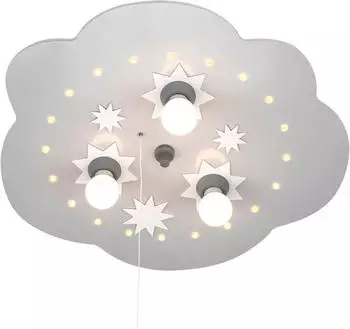 Elobra Sternenwolke 3-flg./20 LED silber