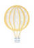 Little Lights Kinderleuchte Heißluftballon Mustard (5901087393977)