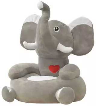 vidaXL Gepolsterter Sessel Elefant (80159)