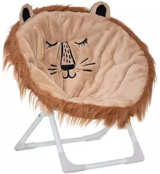 Atmosphera Lion Kinderklappsessel, kastanienbraun (ATM-174217)