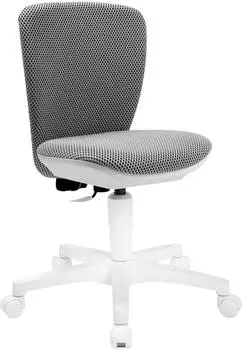 Topstar Sitness Home S'cool Kinder-Drehstuhl, grau/wei&szlig; (71363MY3)