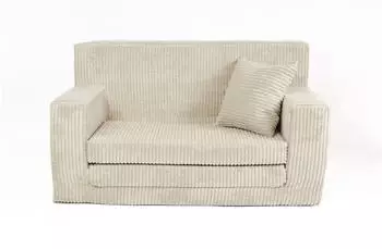 FORTISLINE Kindersofa ausklappbar Cord 83x47x43cm (W485)