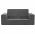 vidaXL Kinder-Schlafsofa 2-Sitzer Weicher Plüsch Eckig (357030)