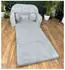 FORTISLINE Rosalia Kindersofa ausklappbar Cord, 2 Kissen, Oeko-TEX 100 (96x57x48cm)