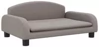 vidaXL Kindersofa Taupe 70x45x30 cm Stoff