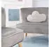 Roba Lil Sofa Kindersitzgruppe Samt, silbergrau, 3-teilig (230S07M3)
