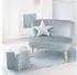 Roba Lil Sofa Kindersitzgruppe Samt Hellblau (231S08M3)