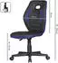Finebuy Kinderschreibtischstuhl ergonomisch höhenverstellbar, Blau (SuVa14299_1)