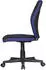Finebuy Kinderschreibtischstuhl ergonomisch höhenverstellbar, Blau (SuVa14299_1)