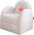 Roba Kindersessel Peppa Pig mit Armlehnen, Samtstoff, Beige (450122PP1)